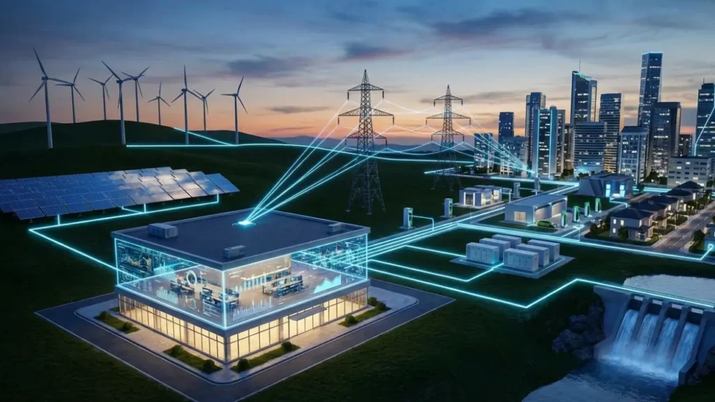 intelligent power system for island grids