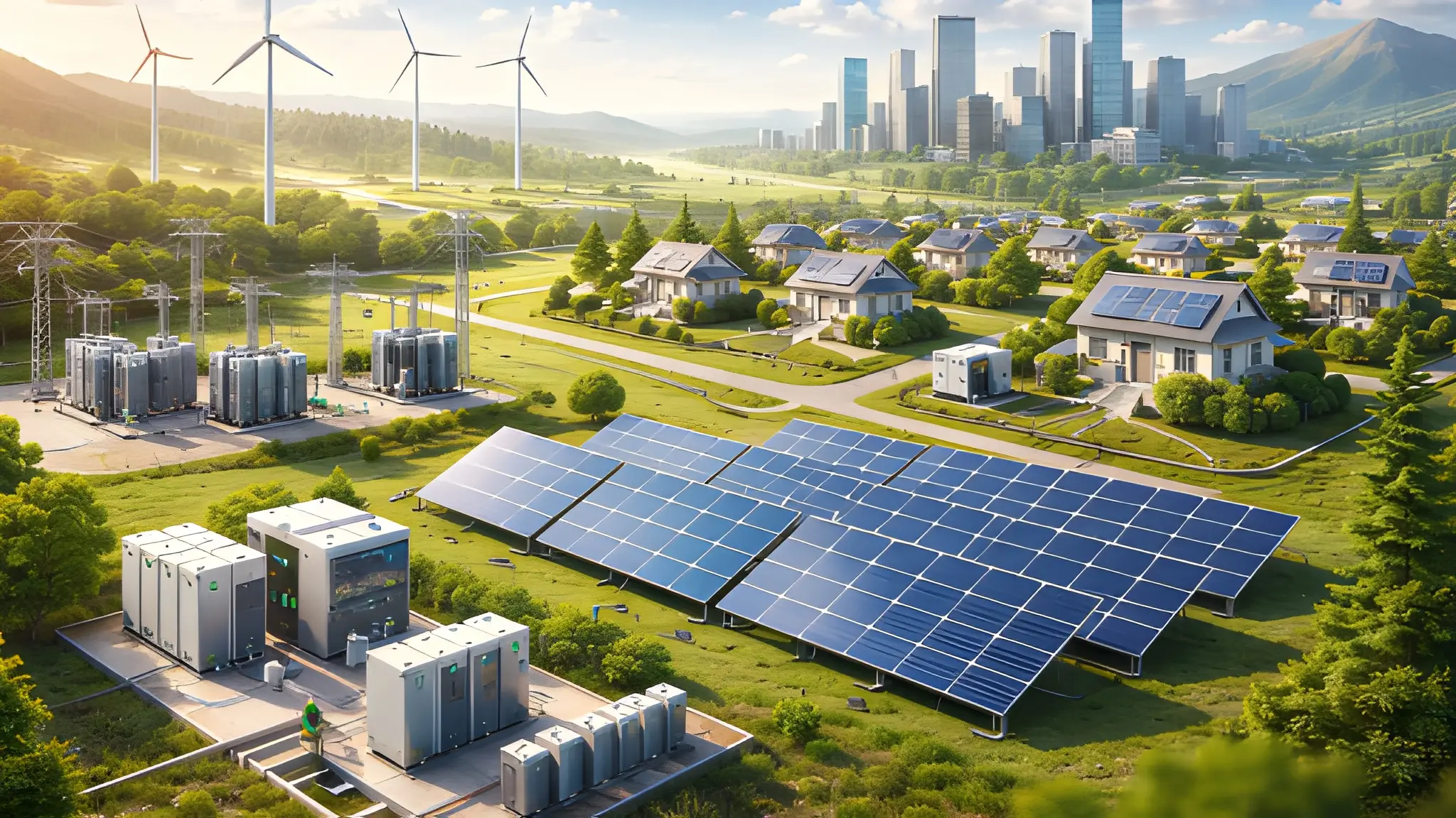 Decentralized Energy Grid.