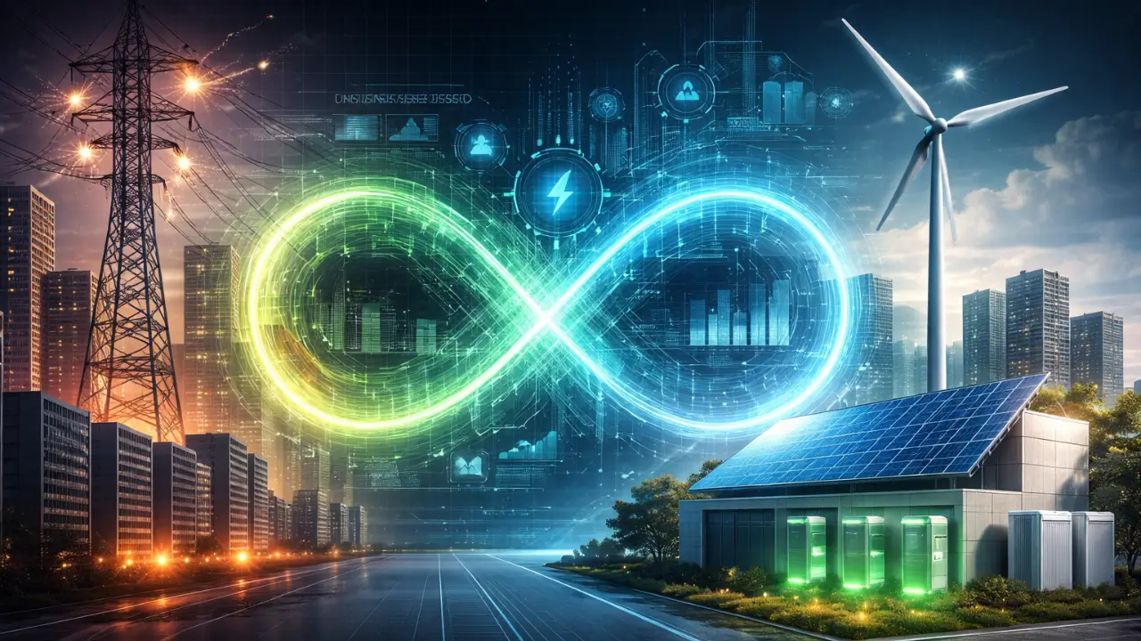 Energy resilience strategy for managing business power risk and grid reliability