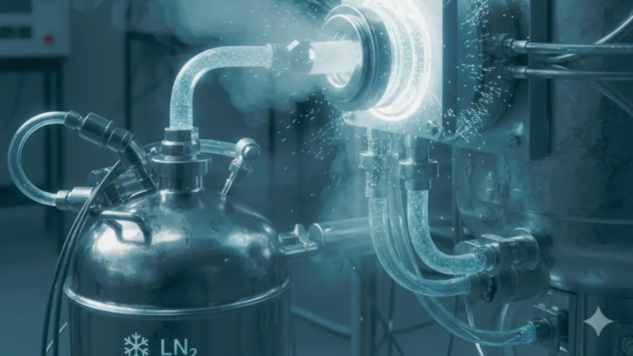 Cryogenic cooling and liquid nitrogen