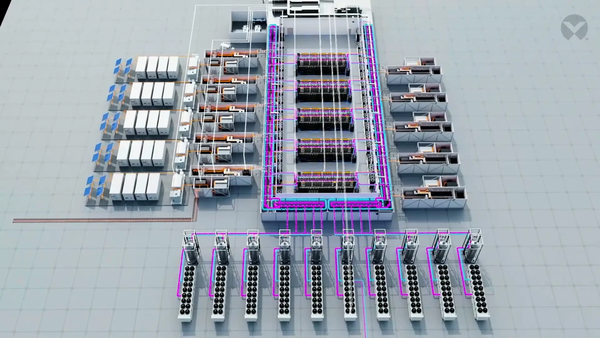 hydrogen fuel cells for data center backup power