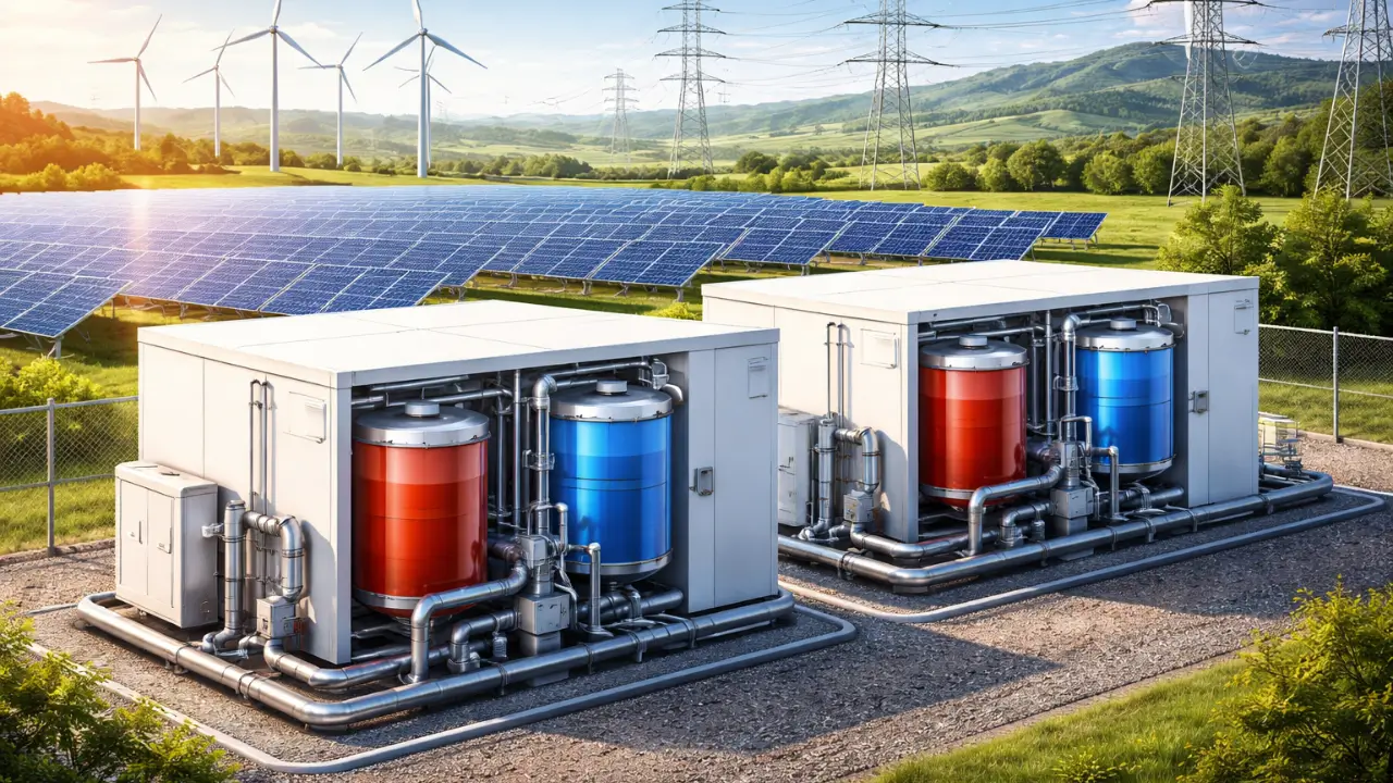 VRFBs for power grid