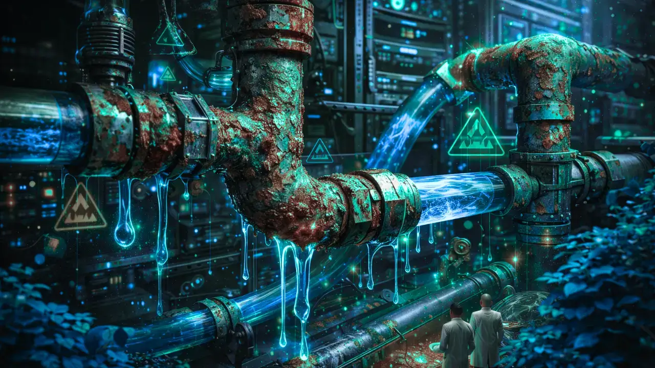 AI liquid cooling risks