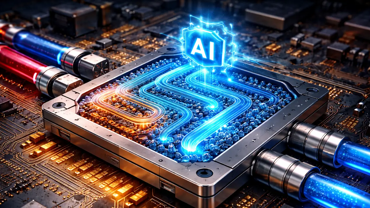 On-Die Liquid Cooling