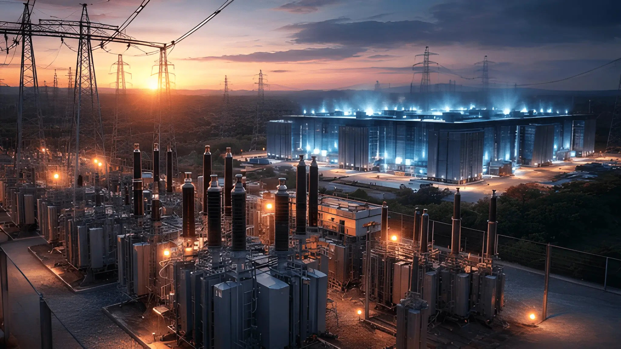 Transformer and substation