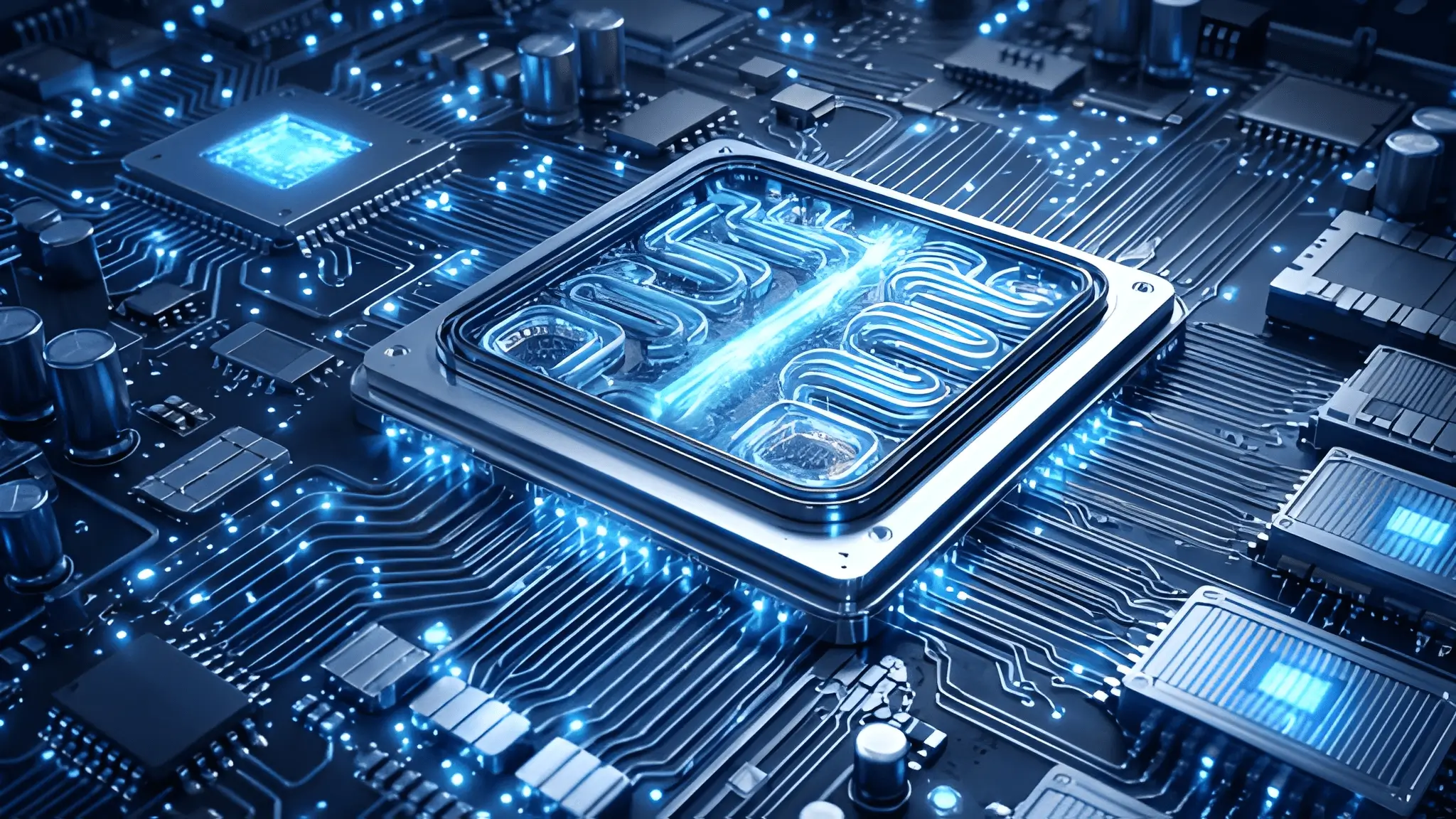 chip-embedded microfluid