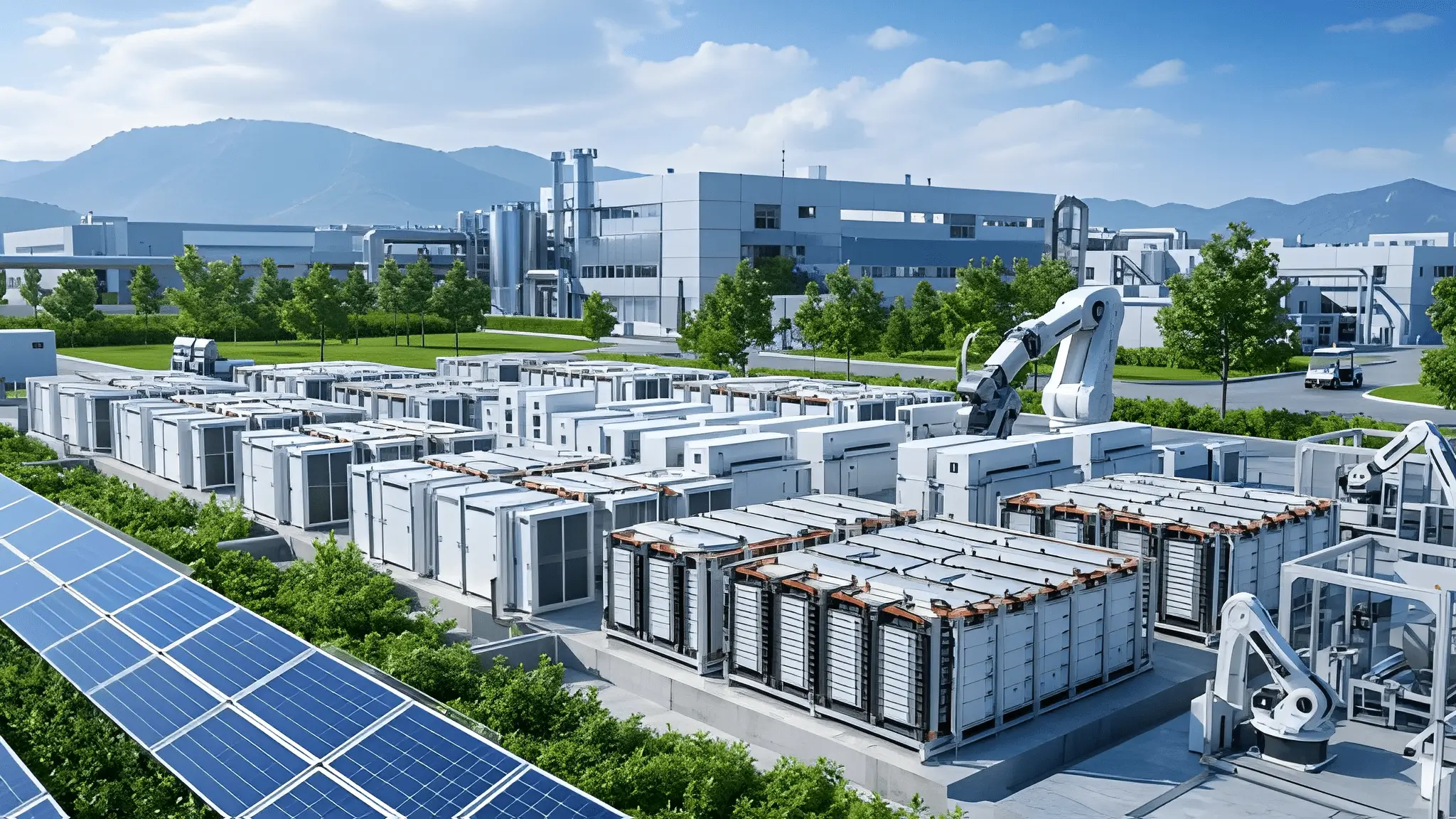 AI battery manufacturing