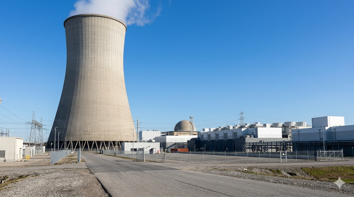 Nuclear power AI data centers hyperscaler SMR gap timeline 2026