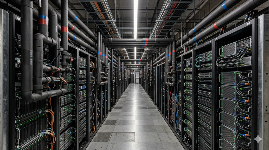 High density AI rack power 600kW liquid cooling data center design challenge 2026