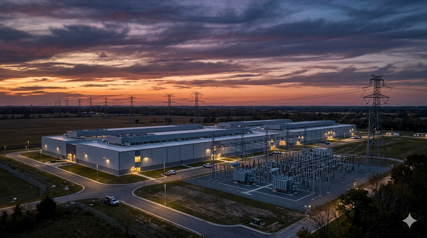 AI data center demand response grid operator incentive participation architecture