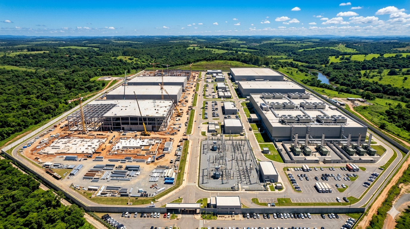 Tecto Data Centers Brazil expansion $2 billion AI Factory data center 2026