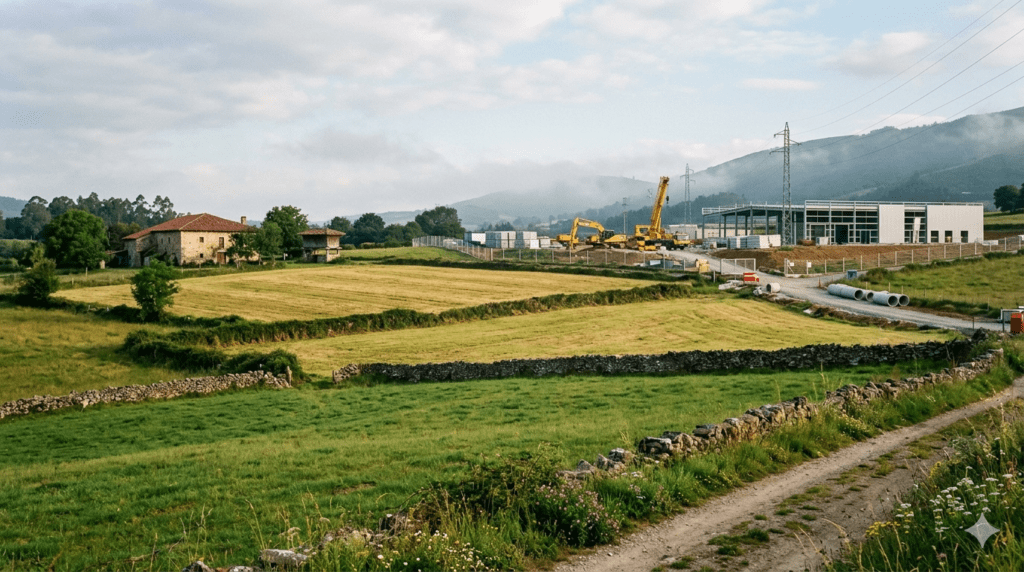 Spain AI data center AWS Microsoft land acquisition Aragón €90 billion buildout 2026
