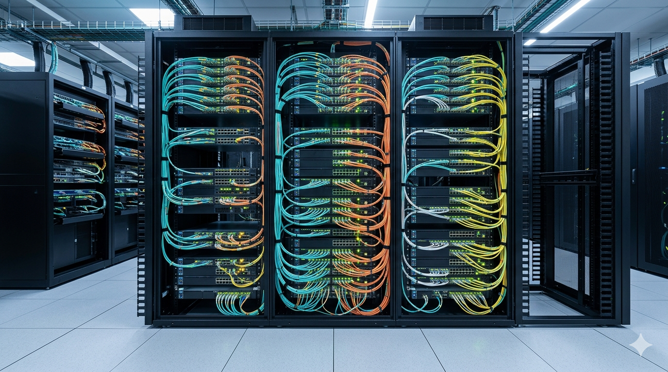 Agentic AI data center networking requirements fabric topology inference infrastructure 2026