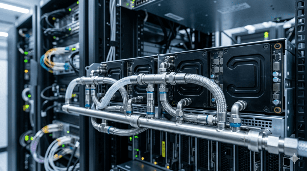 Direct-to-chip cooling scaling rack cluster AI factory data center infrastructure 2026