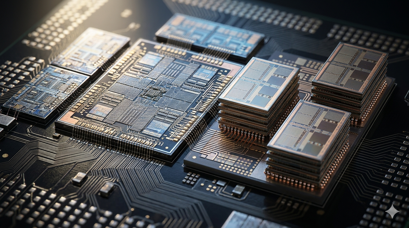 chiplet architecture AI compute semiconductor design infrastructure