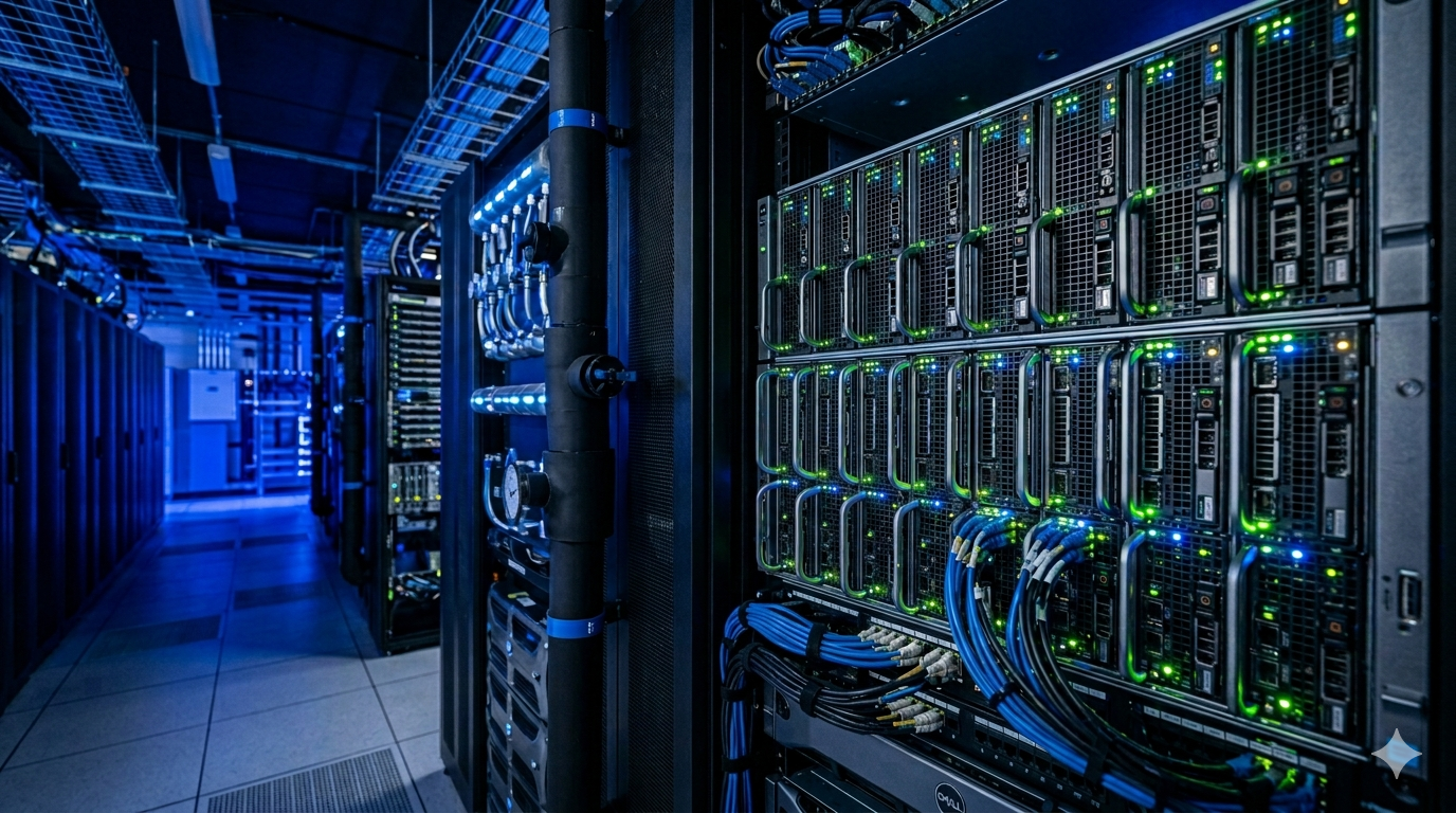 600kW rack power density AI data center infrastructure
