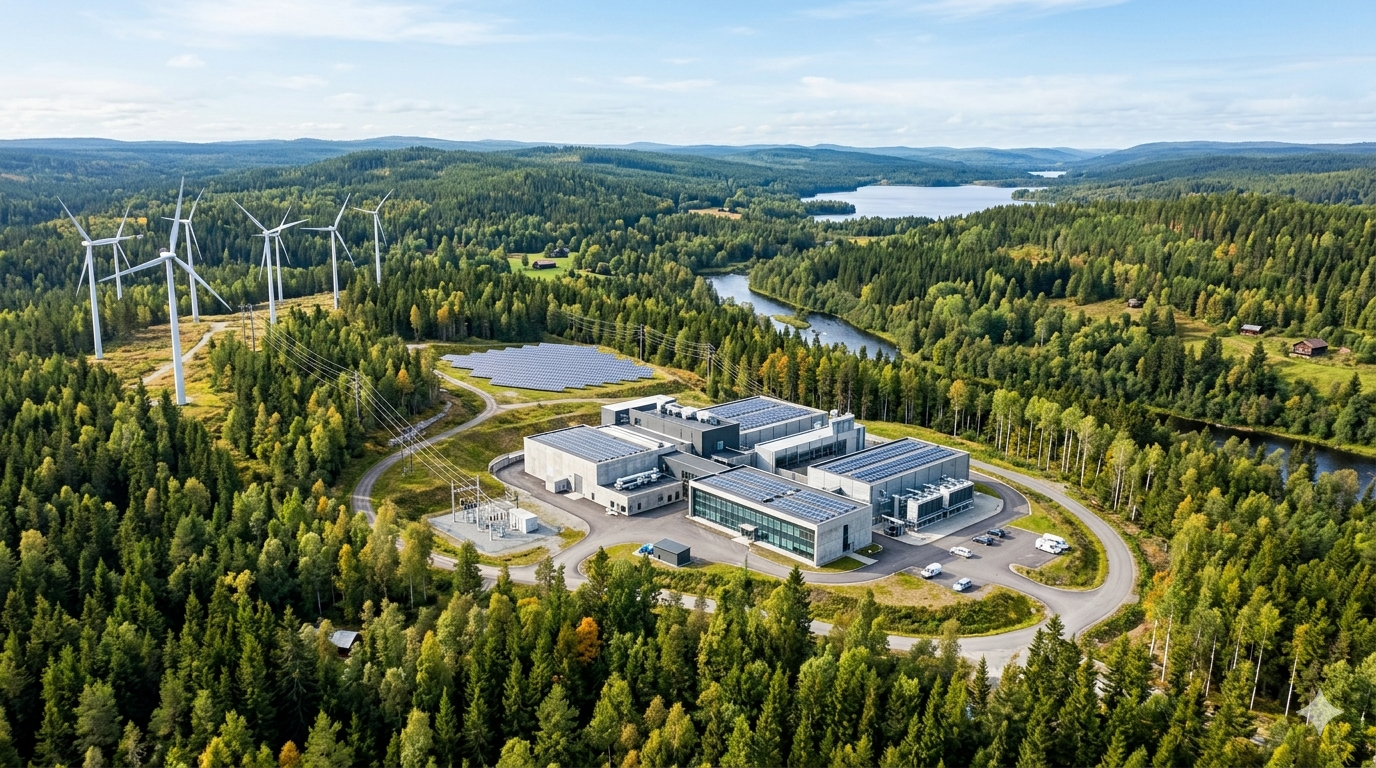 Nscale Fortum Finland AI data center Harjavalta Nordic infrastructure