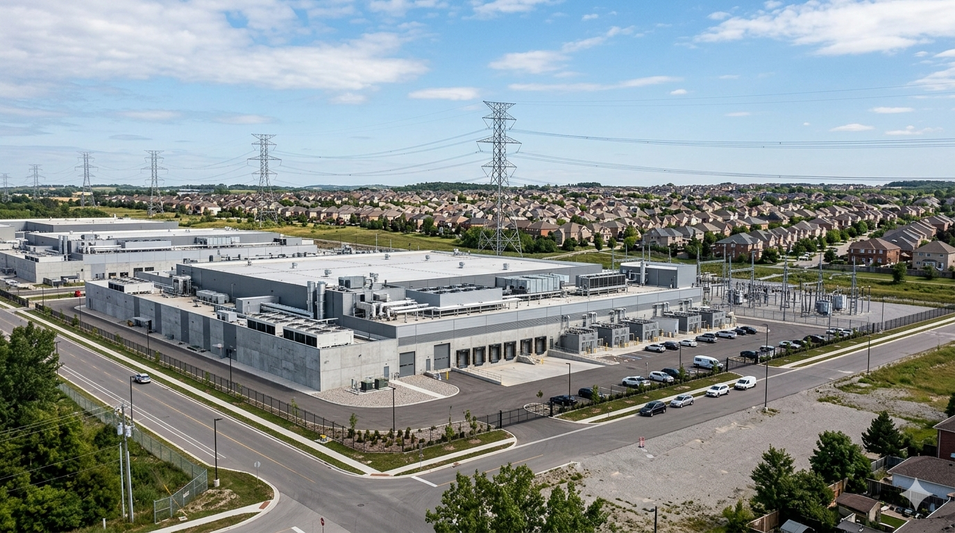 AI data center community impact power grid water resources cost