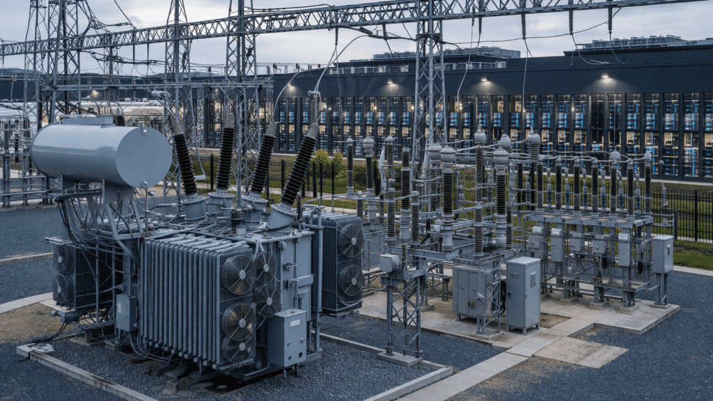 US AI data center power supply chain Chinese components