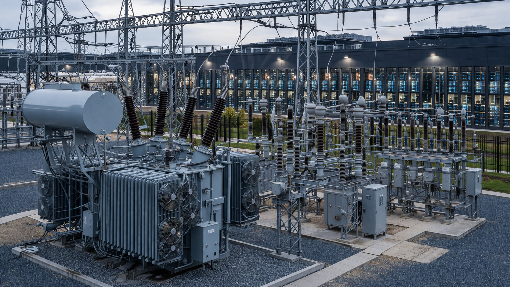 US AI data center power supply chain Chinese components