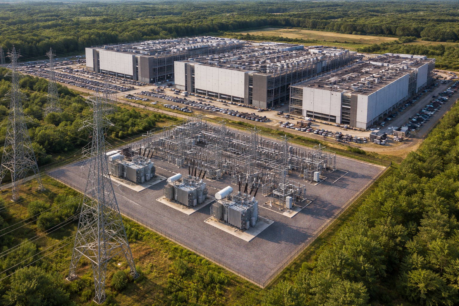 grid interconnection queue AI infrastructure bottleneck