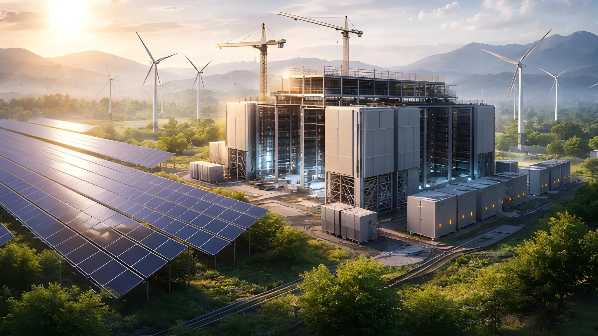 infrastructure energy ramp-up