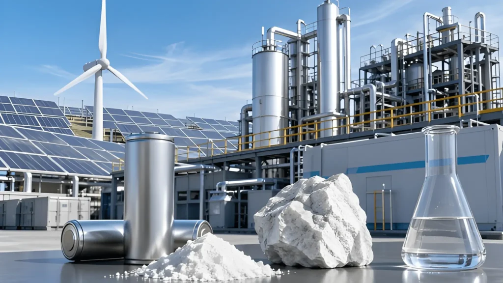 lithium production