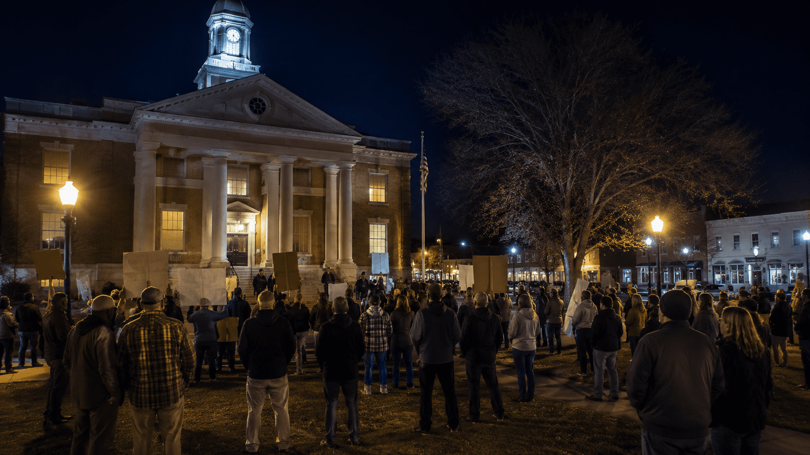 data center public consent battle community opposition Virginia Maine Utah ballot initiative protest