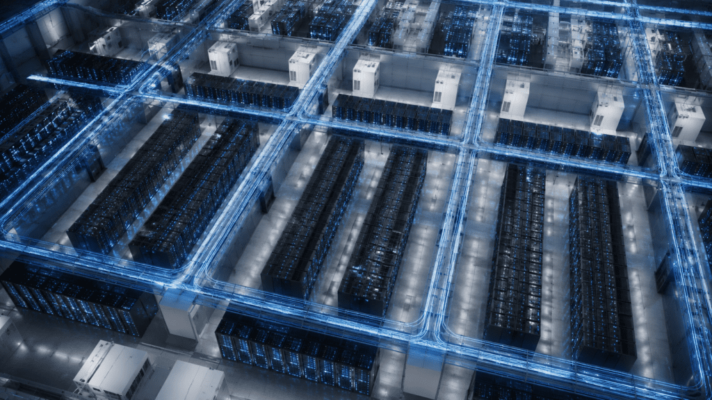neocloud network traffic east west AI training inference data flow 2026