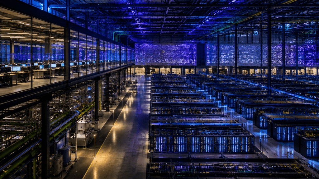 hyperscaler vertical integration AI infrastructure stack custom silicon power networking fiber subsea cable