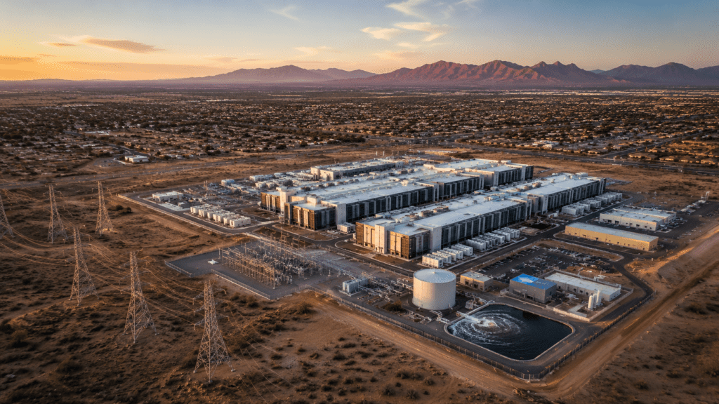 AI data center site selection criteria rewritten power water community risk 2026 location decision