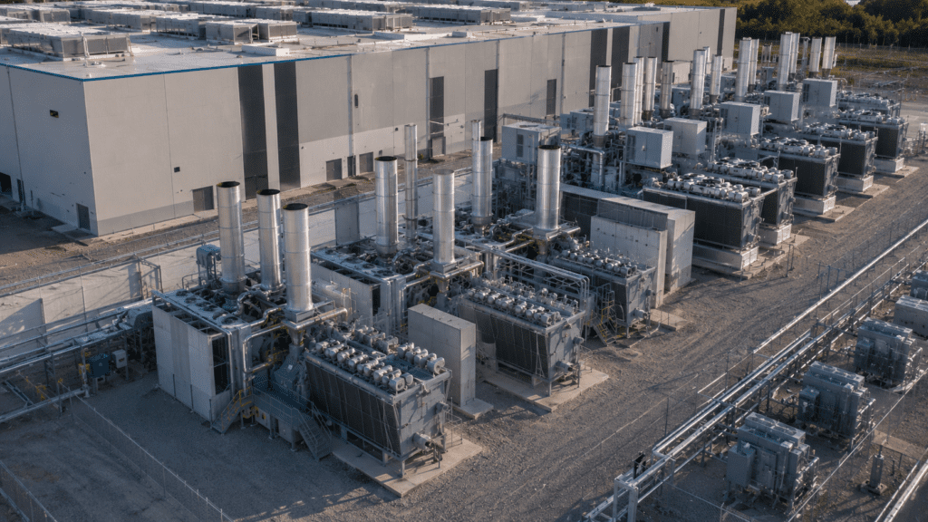 Behind-the-meter data center site selection power generation 2026