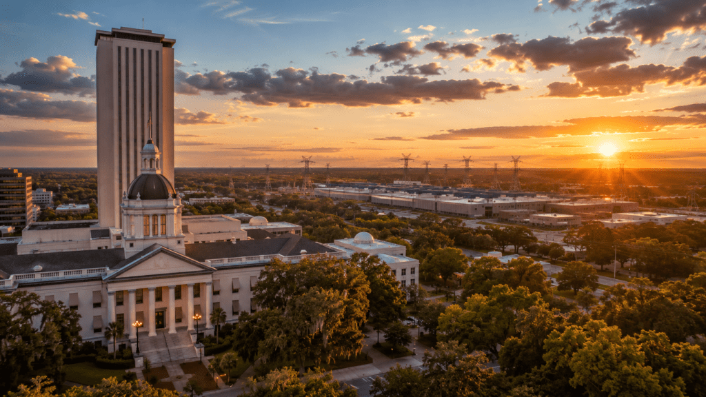 Florida data center subsidy law SB 484 DeSantis national precedent ratepayer protection utility cost