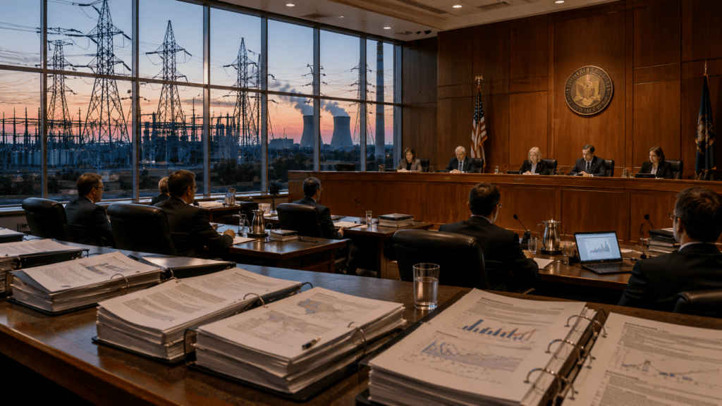 utility rate case AI data centers infrastructure PUC investment Dominion AEP Xcel 2026 regulatory document
