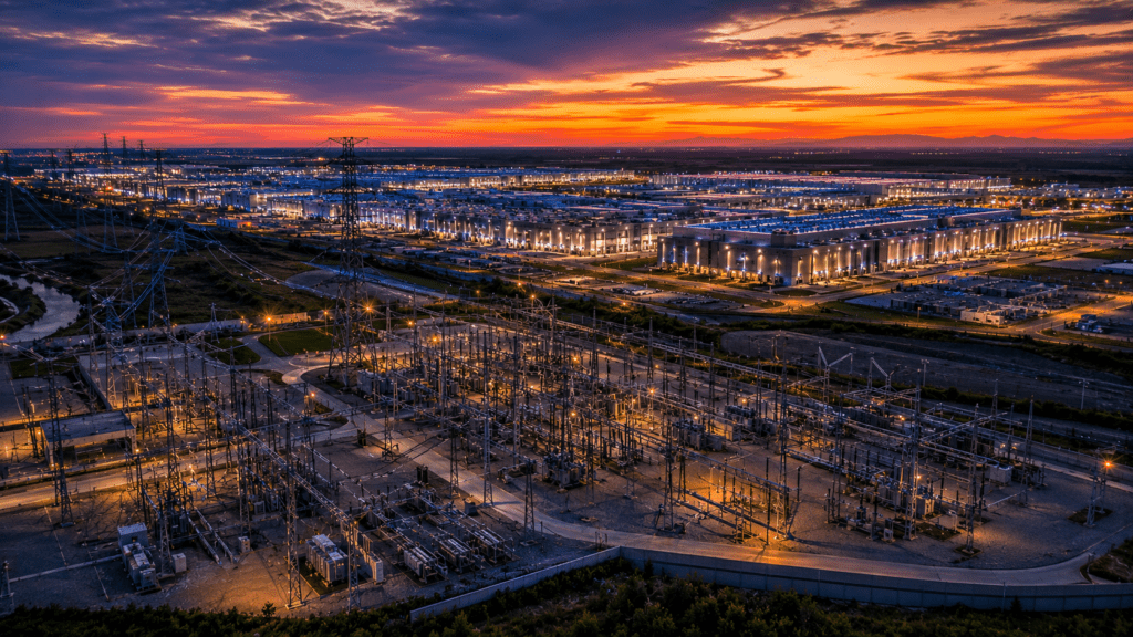 US utilities AI infrastructure transformation rate classes equity Duke AEP Dominion 2026 data center power grid