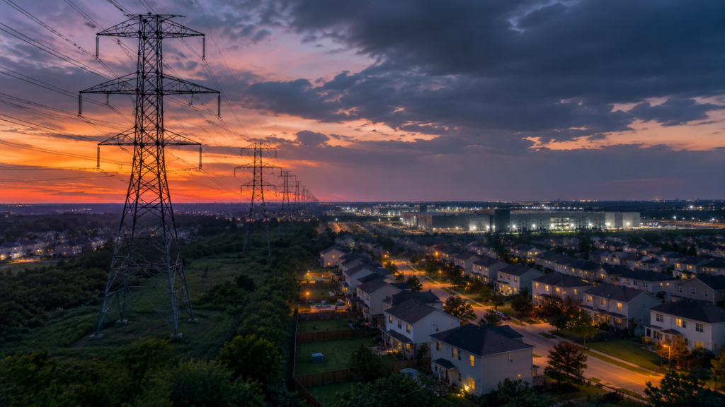 ratepayer protection pledge six months later White House hyperscaler Amazon Google Meta Microsoft OpenAI PJM FERC unchanged