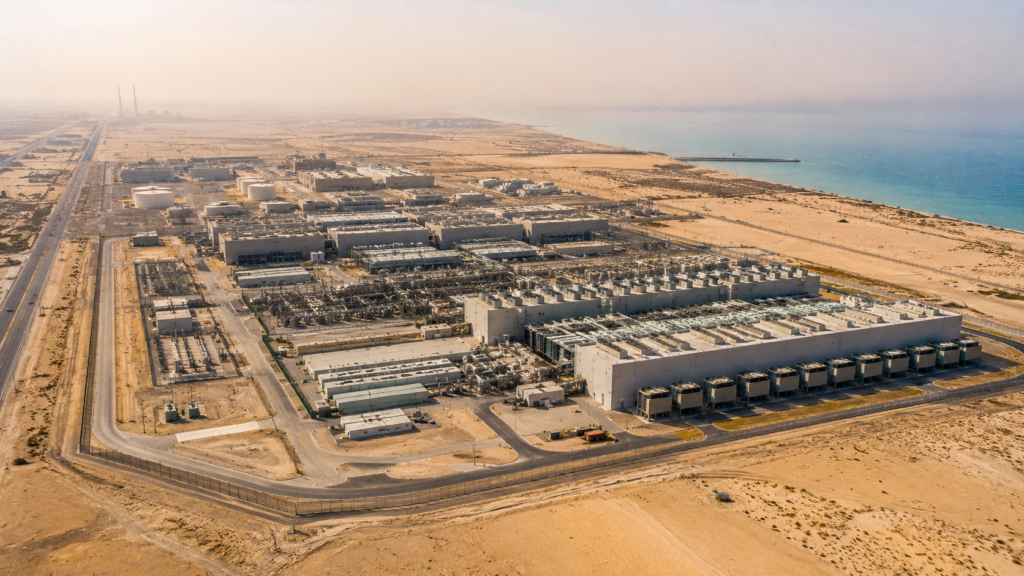 MEA AI infrastructure climate risk cooling assumptions Gulf data center 2026