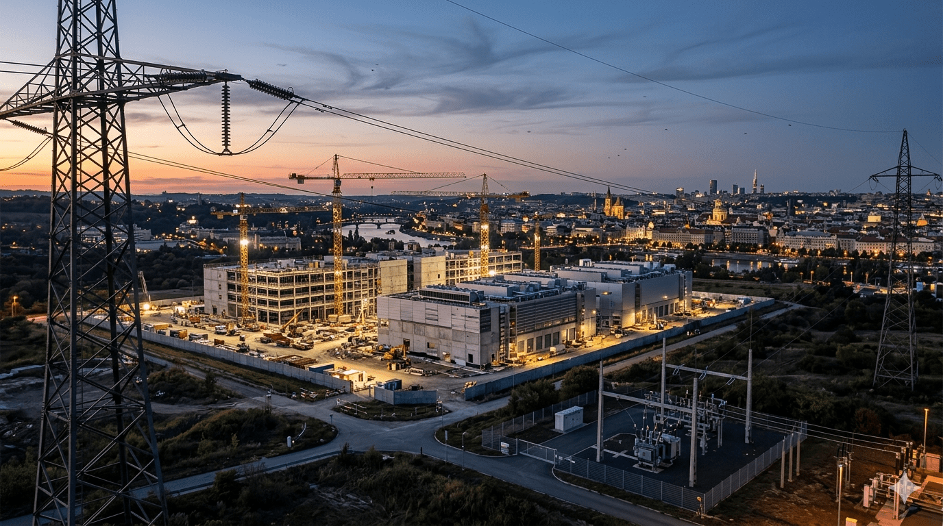 Europe AI infrastructure race losing grid permitting regulatory gap data center capacity
