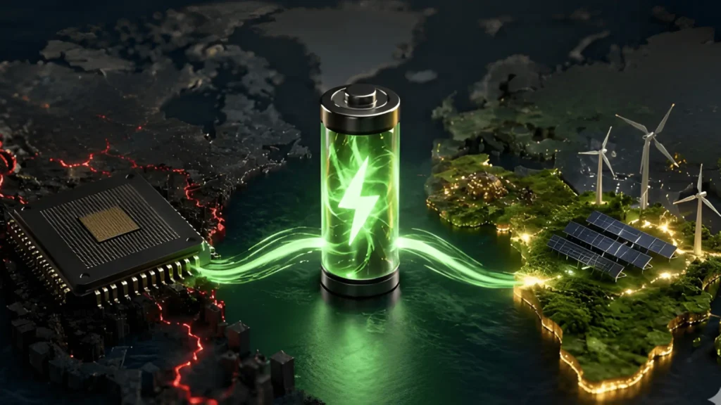 renewable-powered AI