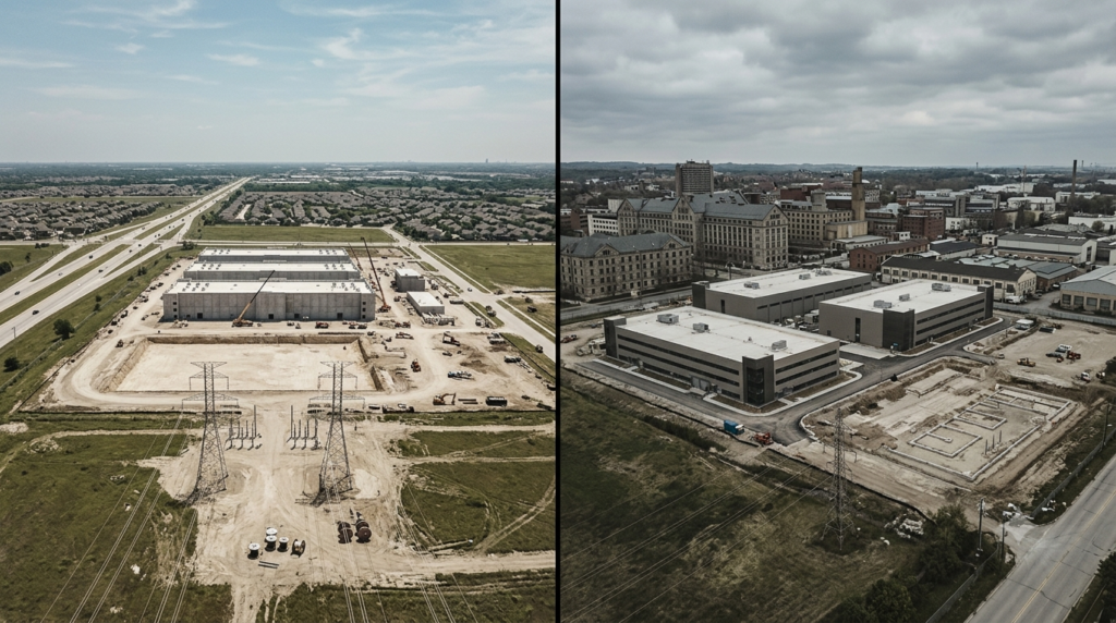 US interconnection queues vs EU permitting delays data centers