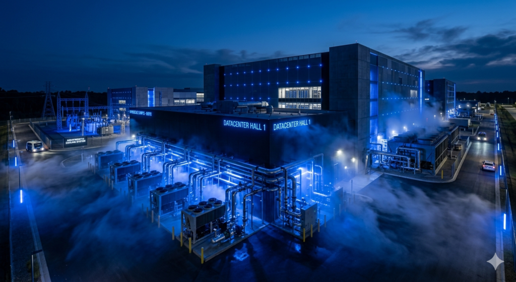 immersion cooling AI data centers