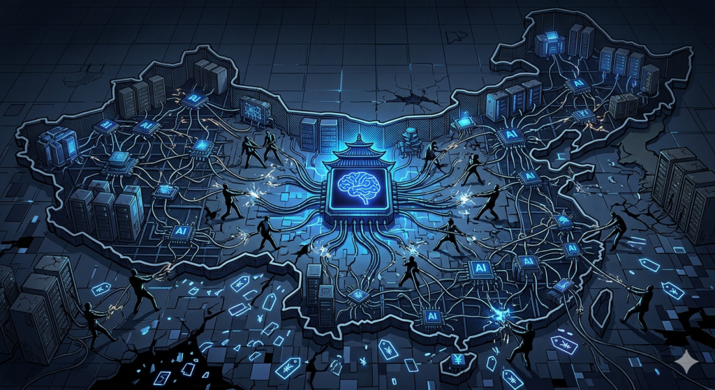 China domestic AI competition