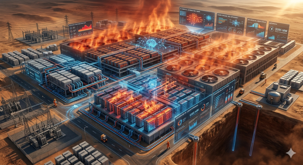 AI data center liquid cooling