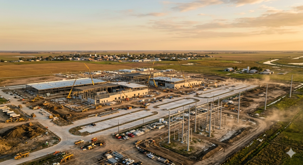 AI data center site