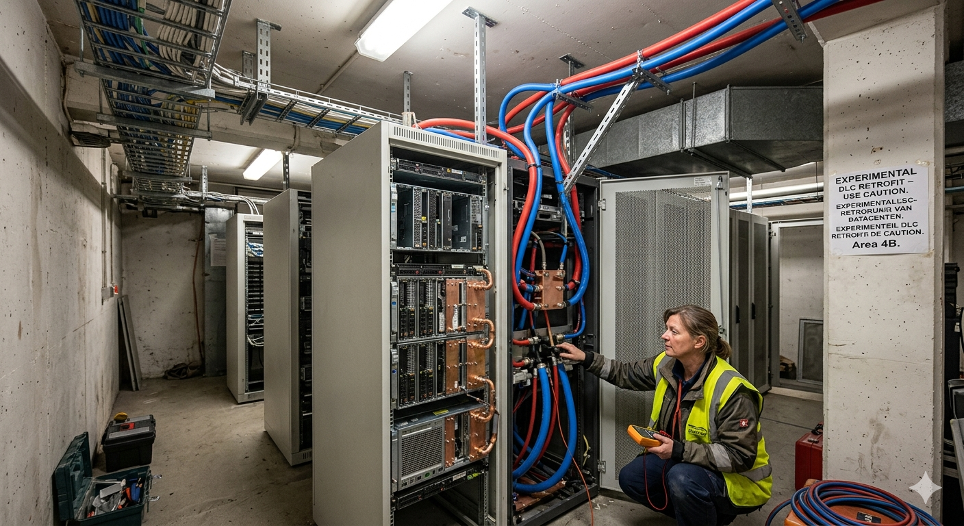 Europe's Data Centres Cannot Be Liquid Cooled