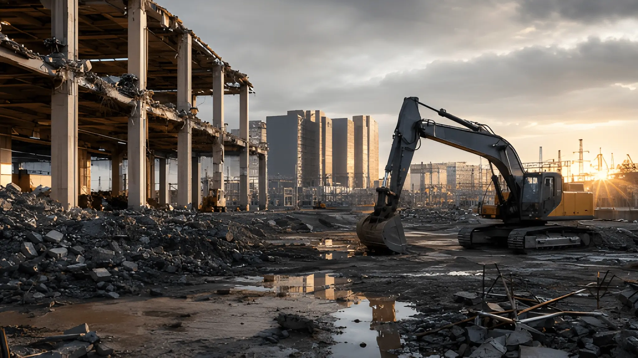 Decommissioning by demolition