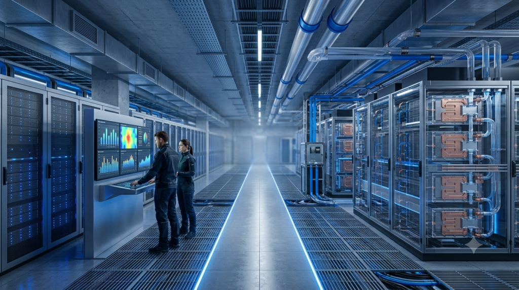 Hybrid Cooling for AI Data Centers