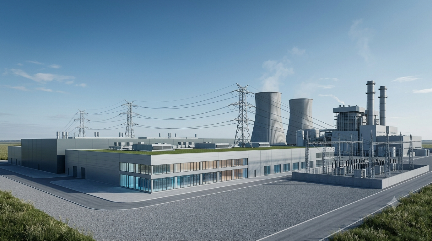 AI data center power demand