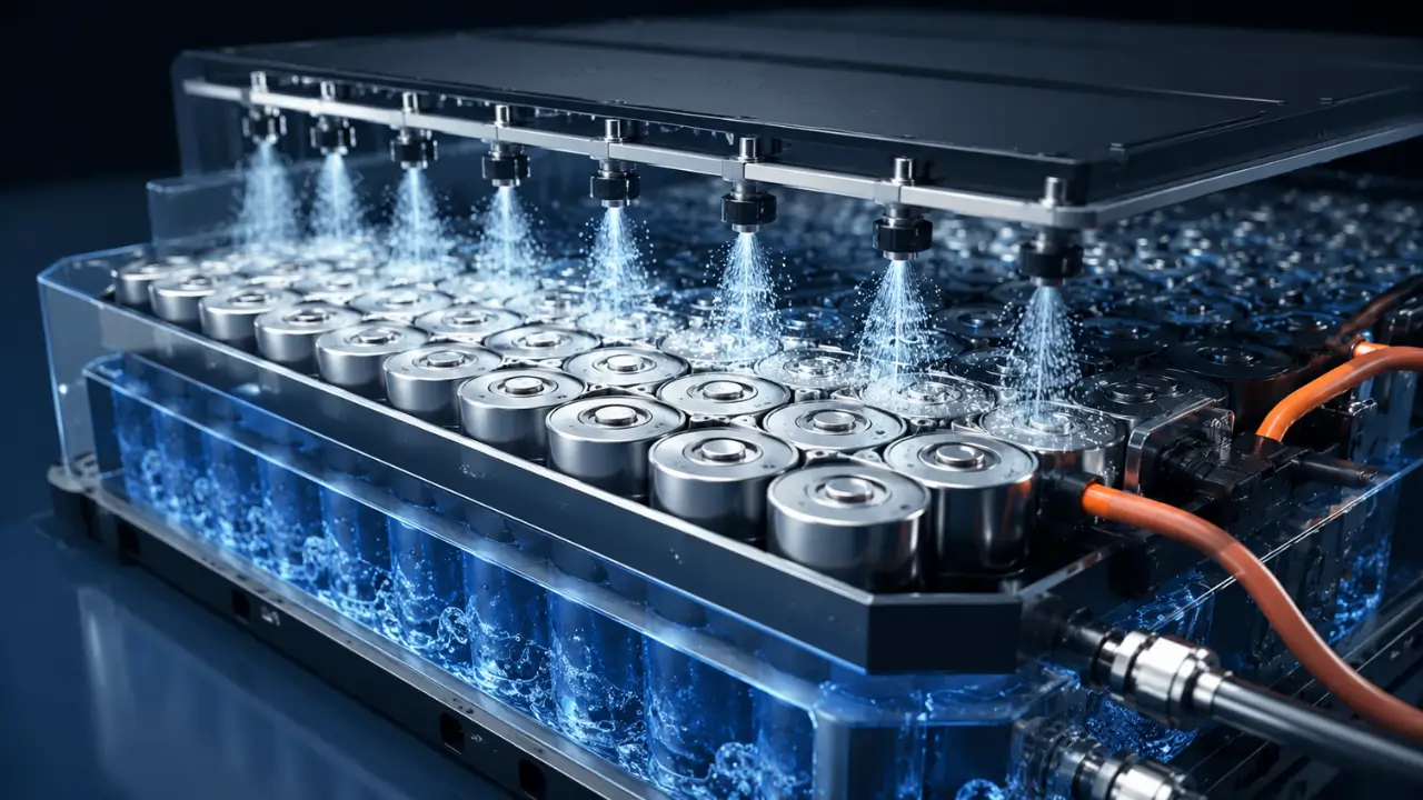Hybrid Battery Cooling