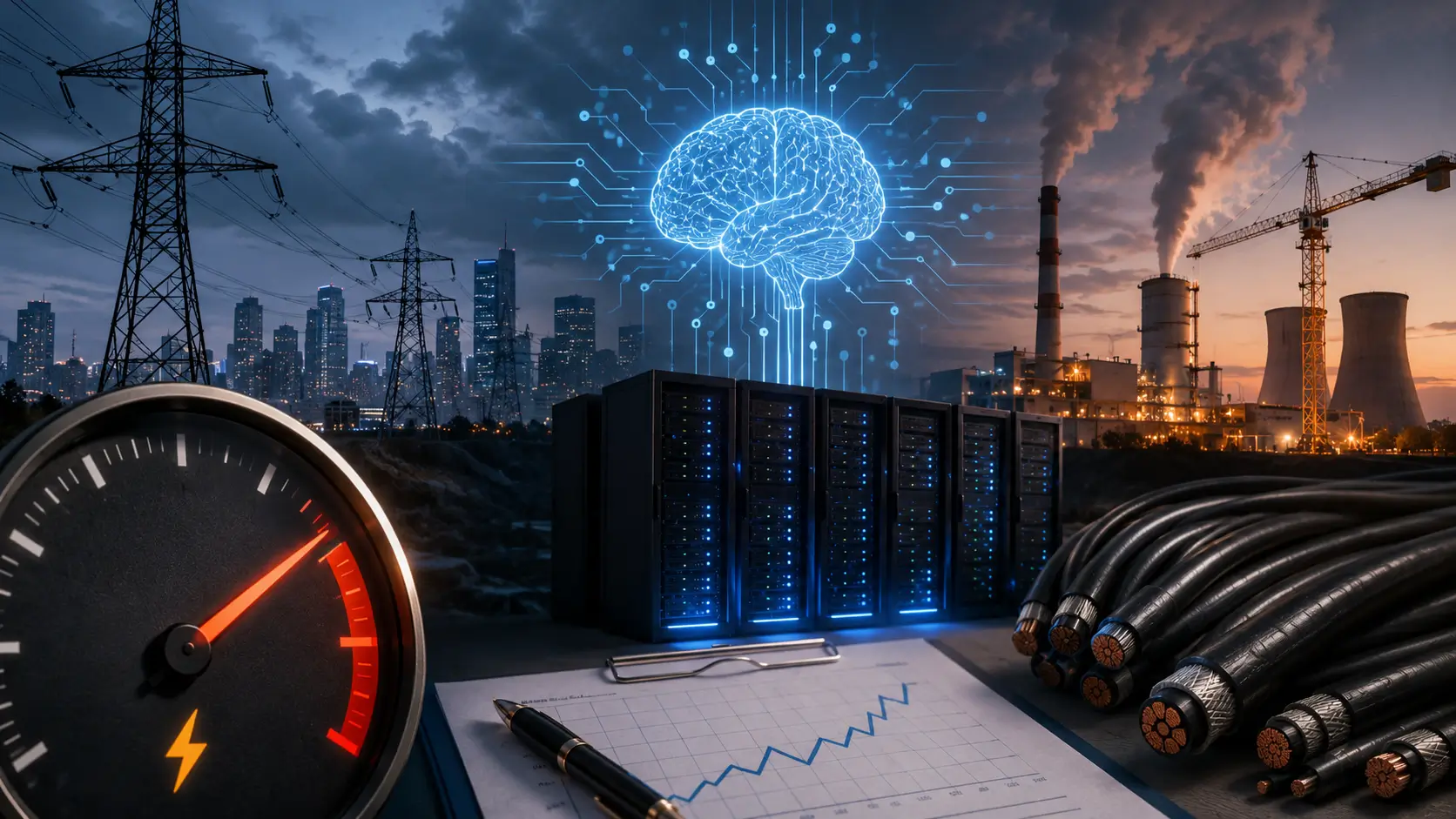 AI data center energy demand